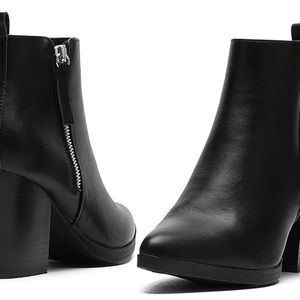 Women’s Black Classic Side Zip Ankle Boots
